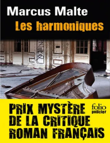 Les harmoniques de Marcus Malte, couverture du livre
