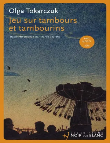 Jeu sur tambours et tambourins d’Olga Tokarczuk, couverture du livre
