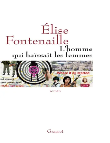 L'homme qui haïssait les femmes d’Elise Fontenaille, couverture du livre