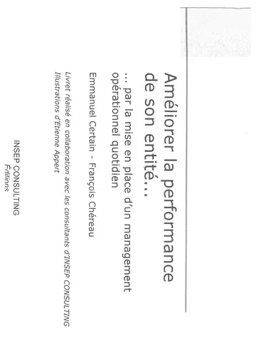 OceanofPDF.com Ameliorer la performance de son entite d’Emmanuel Certain, couverture du livre