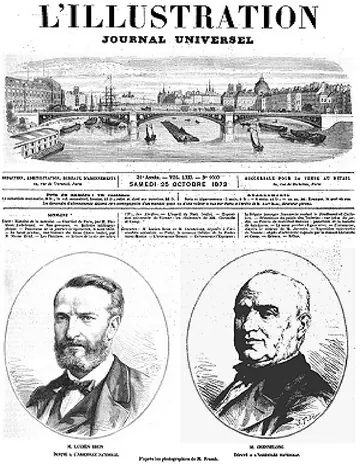 L'Illustration, No. 1600, 25 octobre 1873 de Various, couverture du livre