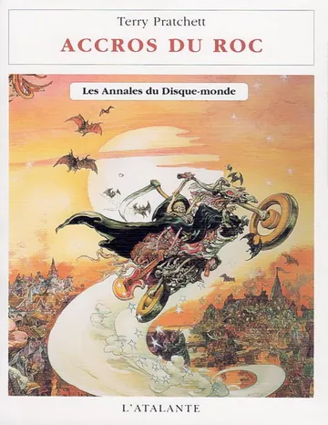 Accros du roc de Terry Pratchett, couverture du livre
