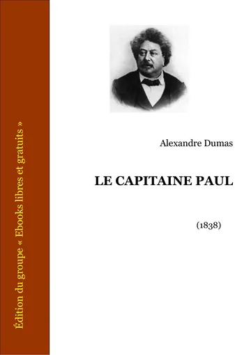 Le capitaine Paul d’Alexandre Dumas, couverture du livre