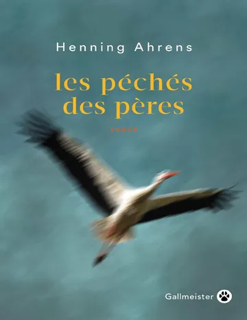 Les péchés des pères d’Henning Ahrens, couverture du livre
