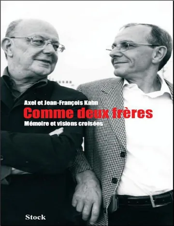 Comme deux frères. Mémoire et visions croisées de Kahn, couverture du livre