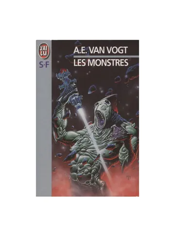 Les monstres d’Alfred Elton Van Vogt, couverture du livre
