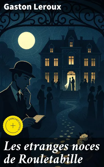 Les etranges noces de Rouletabille de Gaston Leroux, couverture du livre