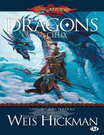 Dragonlance - Chroniques perdues, tome 2 : Dragons des cieux de Margaret Weis, couverture du livre