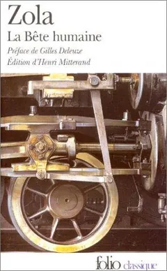 La Bête humaine d’Émile Zola, couverture du livre