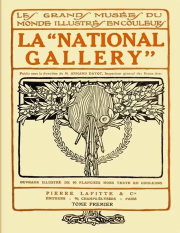 La "National Gallery" d’Armand Dayot, couverture du livre