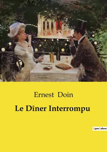 Le dîner interrompu d’Ernest Doin, couverture du livre