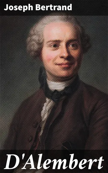 D'Alembert de Joseph Bertrand, couverture du livre