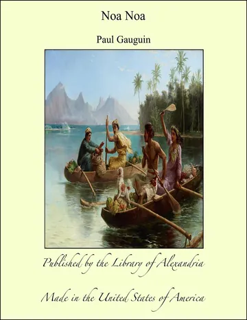 Noa Noa de Paul Gauguin, couverture du livre