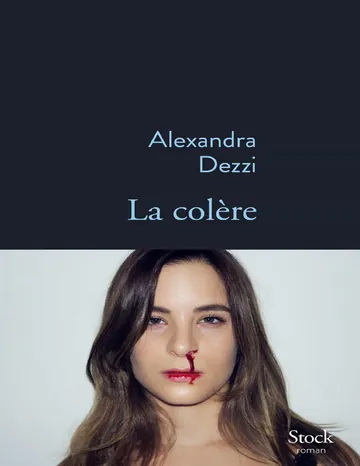 La colère d’Alexandra Dezzi, couverture du livre