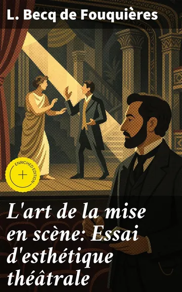 L'art de la mise en scène: Essai d'esthétique théâtrale de L. (Louis) Becq de Fouquières, couverture du livre