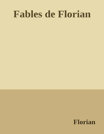 Fables de Florian de Florian, couverture du livre