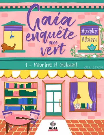 Meurtres et Châtiment d’Aurélie Ribière, couverture du livre