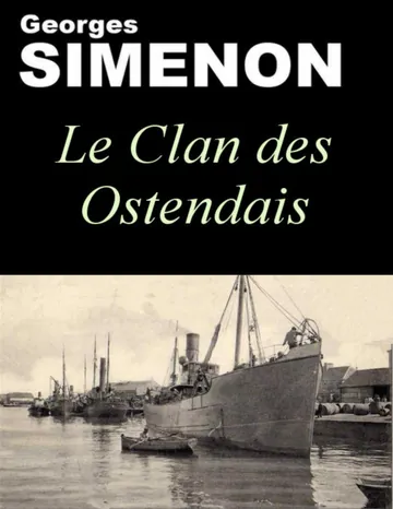 Le Clan des Ostendais de Georges Simenon, couverture du livre