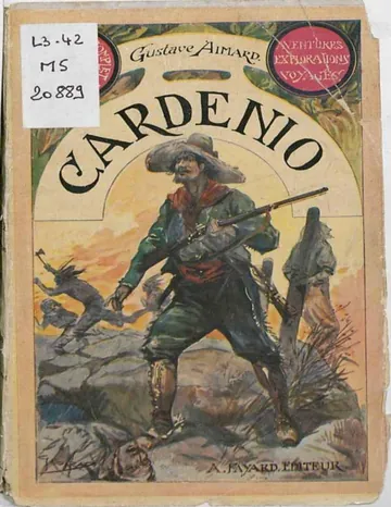 Cardenio: Scènes de la Vie Mexicaine de Gustave Aimard, couverture du livre