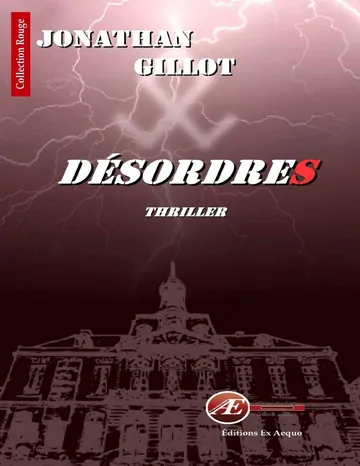 Désordres de Jonathan Gillot, couverture du livre