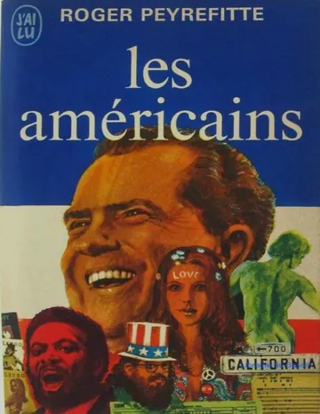 Les américains de Roger Peyrefitte, couverture du livre