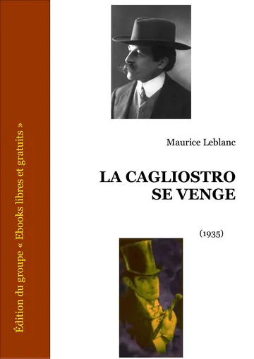 La Cagliostro Se Venge de Mauirice Leblanc, couverture du livre