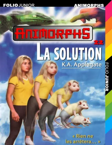 La Solution de K. A. Applegate, couverture du livre