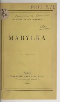 Marylka - Marguerite Poradowska