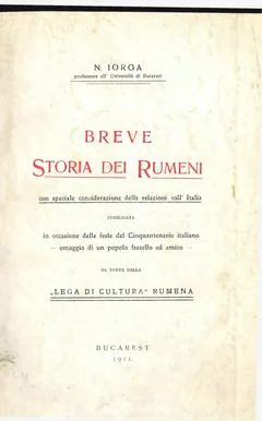 Breve storia dei rumeni - Nicolae Iorga