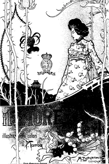 Il Fiore delle Perle di Emilio Salgari, copertina del libro