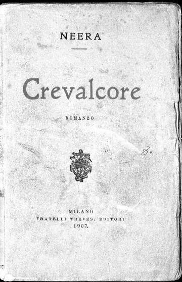Crevalcore di Neera, copertina del libro
