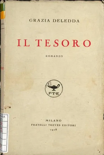 Il tesoro di Grazia Deledda, copertina del libro