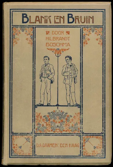 Blank en Bruin van Hilbrandt Boschma, boekomslag