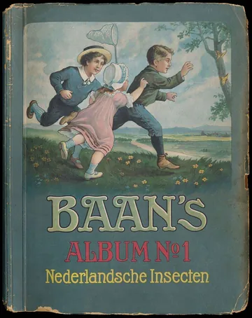 Nederlandsche Insecten van P. Teunissen, boekomslag