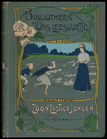 Zoo'n lastige jongen van Grace Stebbing, boekomslag