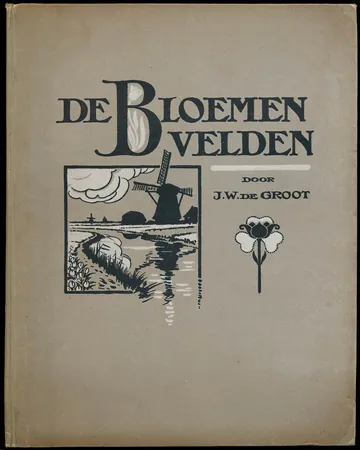 De bloemenvelden van J. W. de Groot, boekomslag