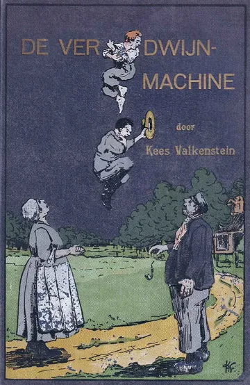 De verdwijn-machine van Kees Valkenstein, boekomslag