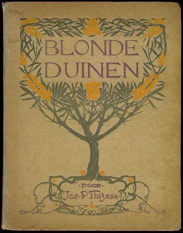 Blonde duinen van Jac. P. Thijsse, boekomslag