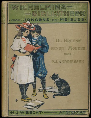 De erfenis eener moeder van P. J. Andriessen, boekomslag