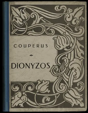 Dionyzos van Louis Couperus, boekomslag