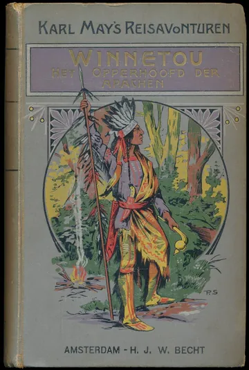 Winnetou van Karl May, boekomslag