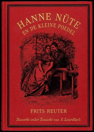 Hanne Nüte en de kleine Poedel van Fritz Reuter, boekomslag