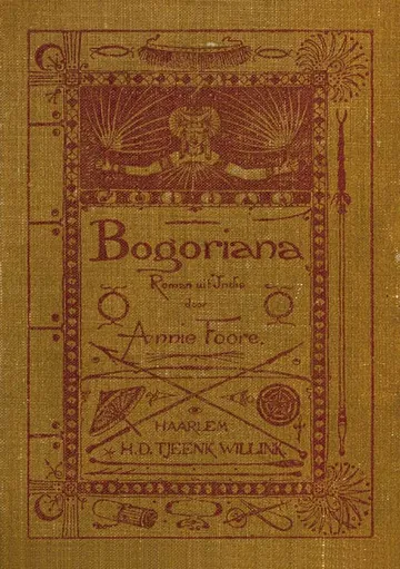 Bogoriana van Annie Foore, boekomslag