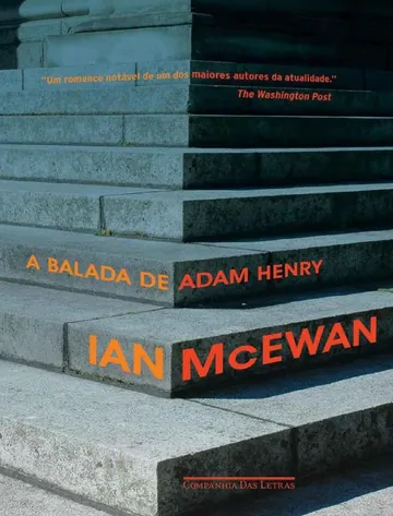 A Balada de Adam Henry de Ian McEwan, capa do livro
