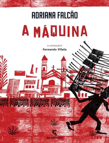 A Máquina de Adriana Falcão, capa do livro