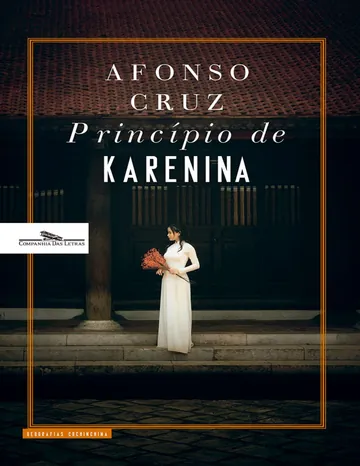 Princípio de Karenina de Afonso Cruz, capa do livro