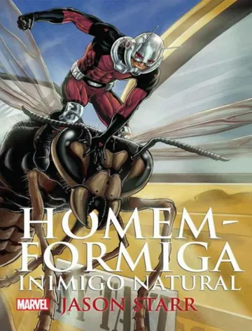 Homem-Formiga de Jason Starr, capa do livro