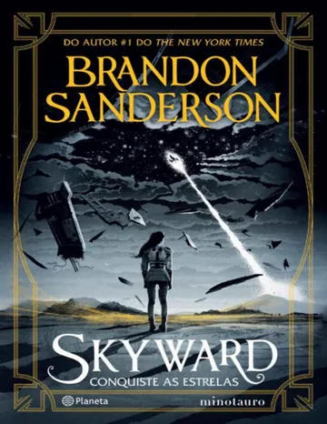Skyward: Conquiste as Estrelas de Brandon Sanderson, capa do livro