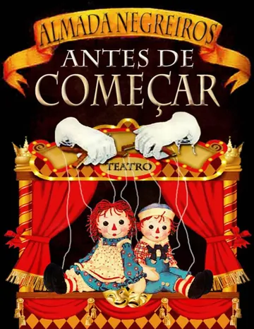 Antes de Começar de Almada Negreiros, capa do livro