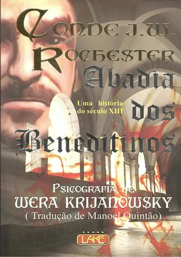 Abadia dos Beneditinos de J. W. Rochester, capa do livro